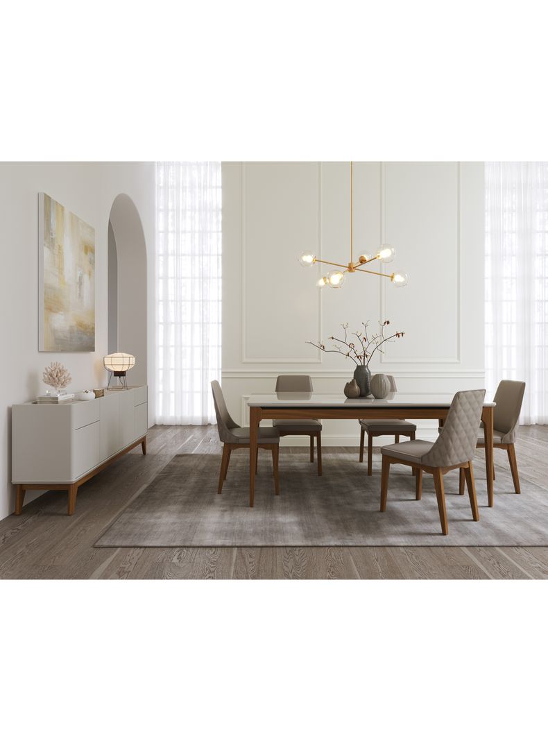 Comedor Addar 1.8 Off White-3
