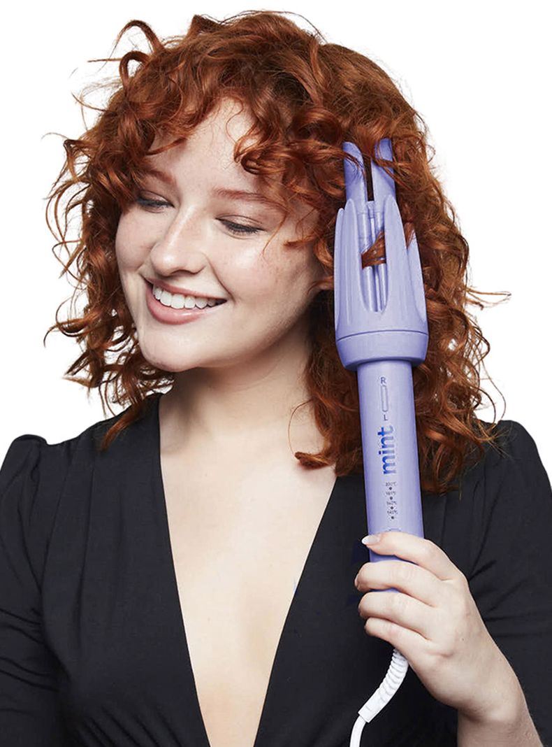 Ondulador de Pelo Automático Antienredos MHR-001L Lila -7