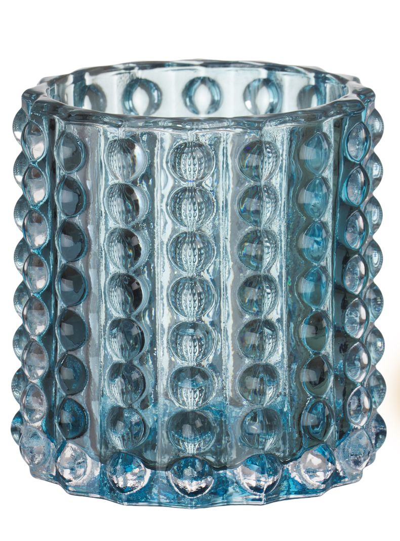 Porta Vela Aqua Celeste Puntos