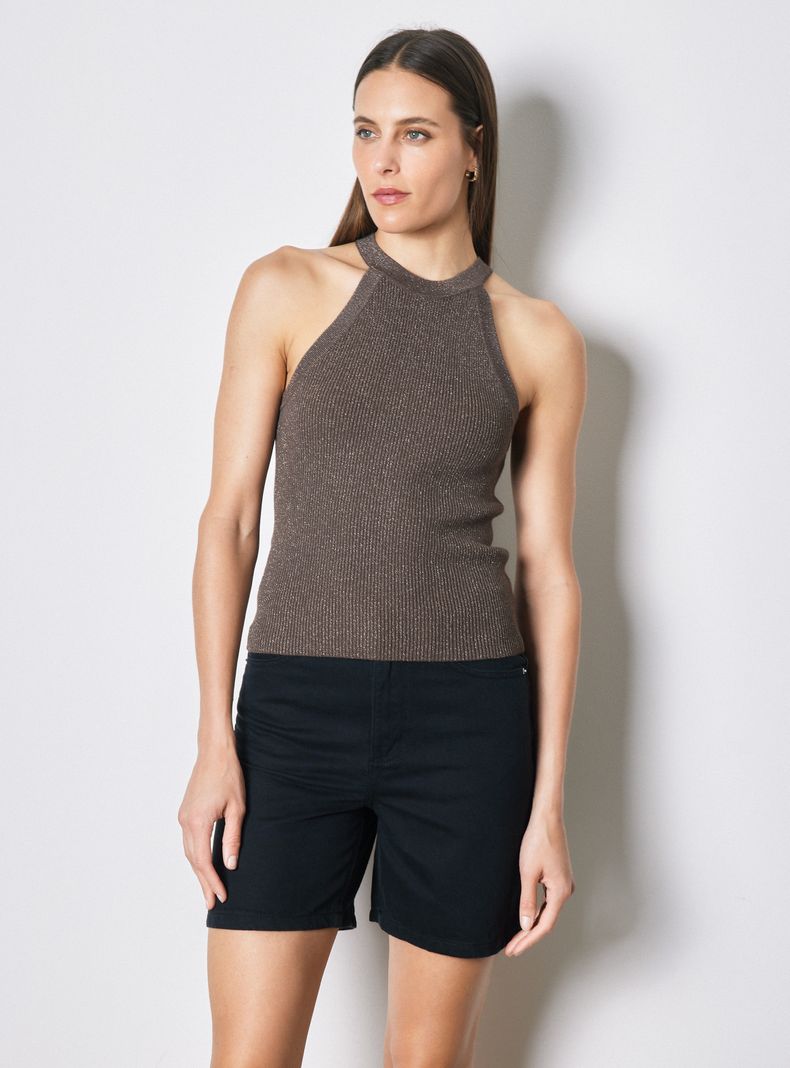 Polera Lurex Cuello Hatler