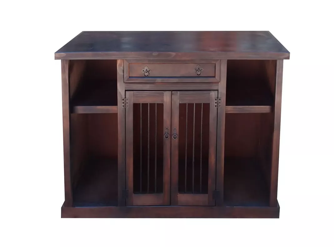 Rack TV 50" Purranque Rústico 40 x 90 x 120 cm-3
