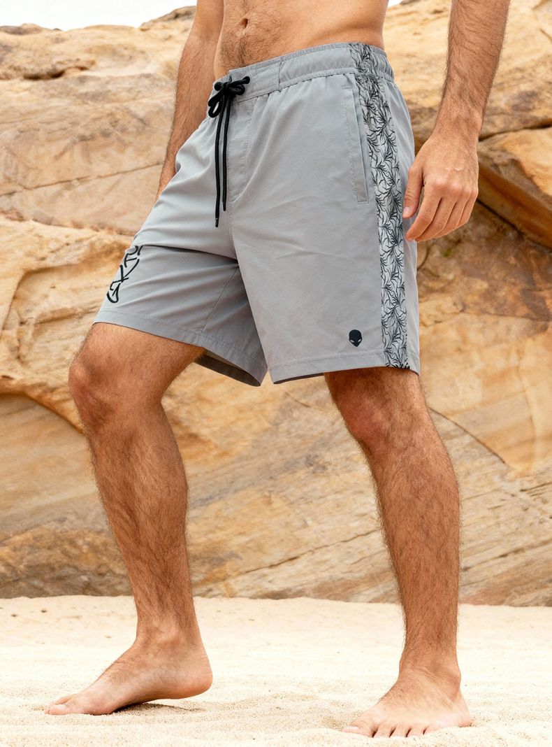 Traje de Baño Boardshort Side Print