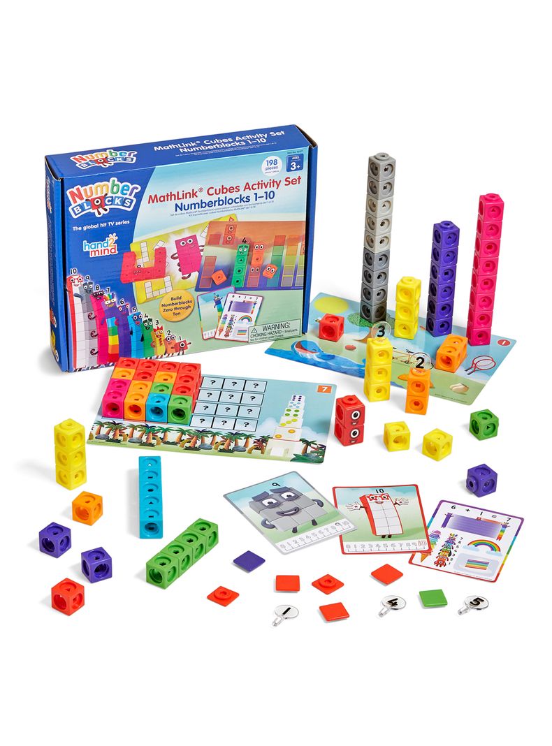 Bloques Cubos Numberblocks Set del 1 al 10