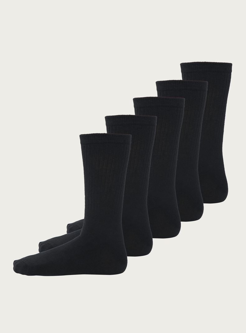 Pack 5 Calcetines Unicolor Algodón