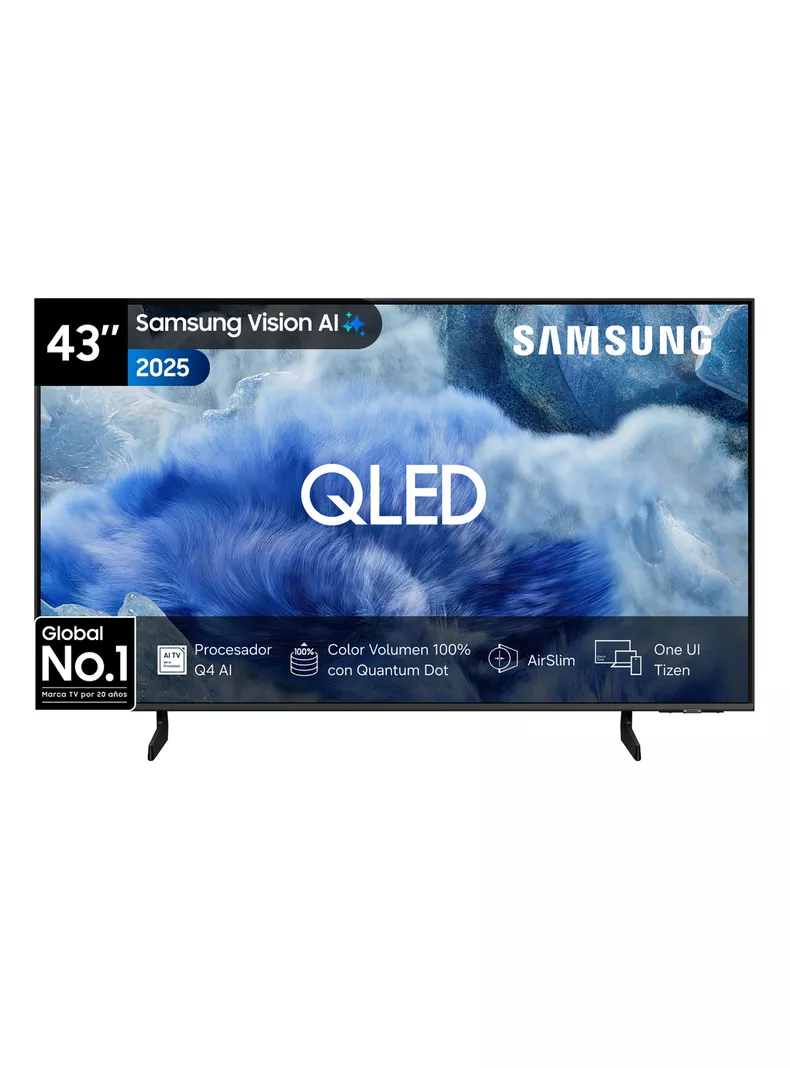 Samsung QLED Smart TV 43" 4K UHD Vision AI 2025