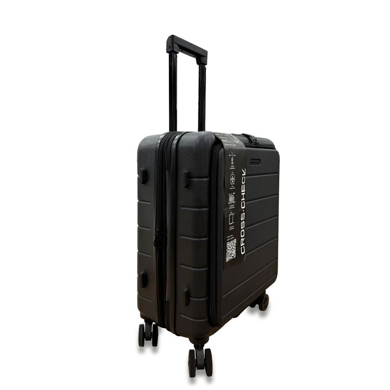 Maleta Cabina Londres Negra 19'' Cross Check | Paris.cl
