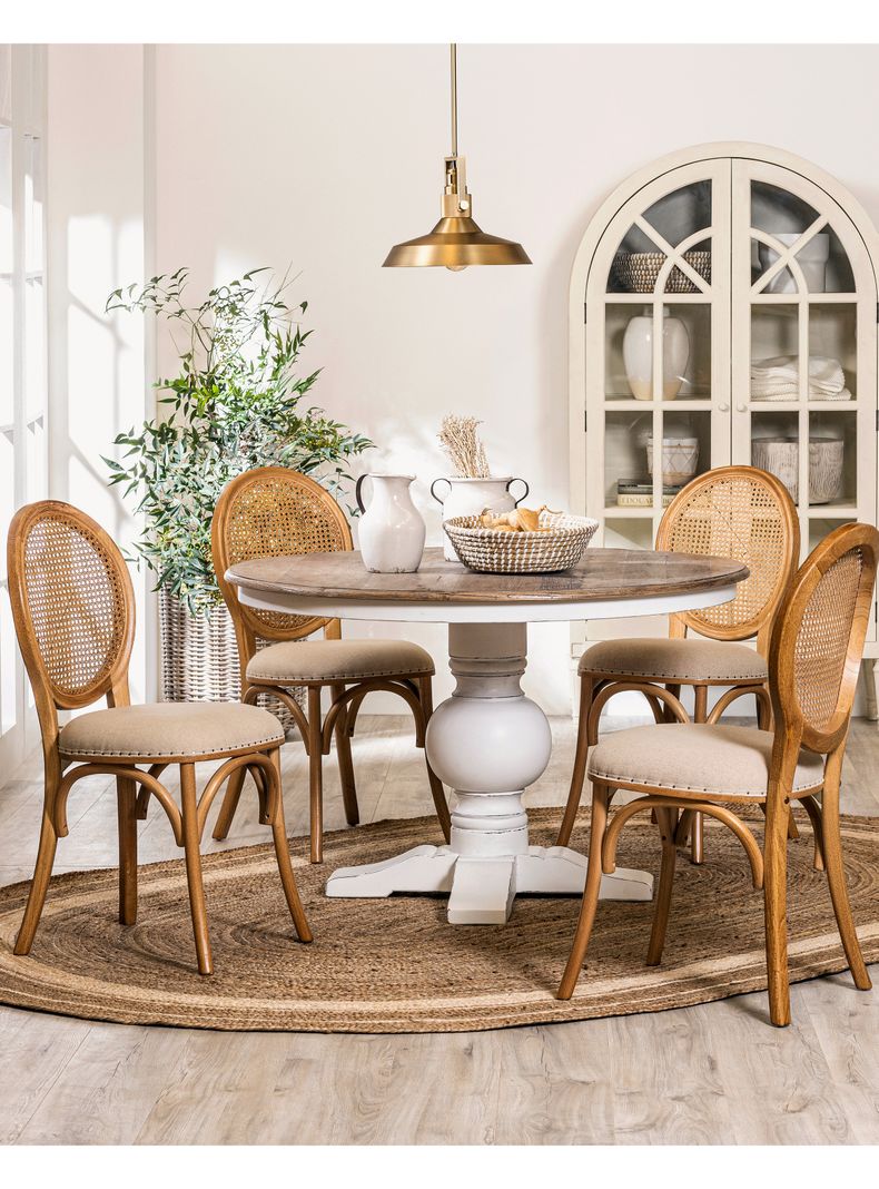 Mesa de Comedor Magnolia 120 cm Redonda-4