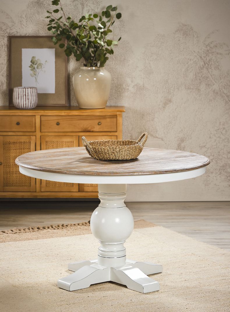 Mesa de Comedor Magnolia 120 cm Redonda-5