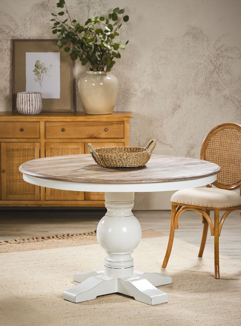 Mesa de Comedor Magnolia 120 cm Redonda-6