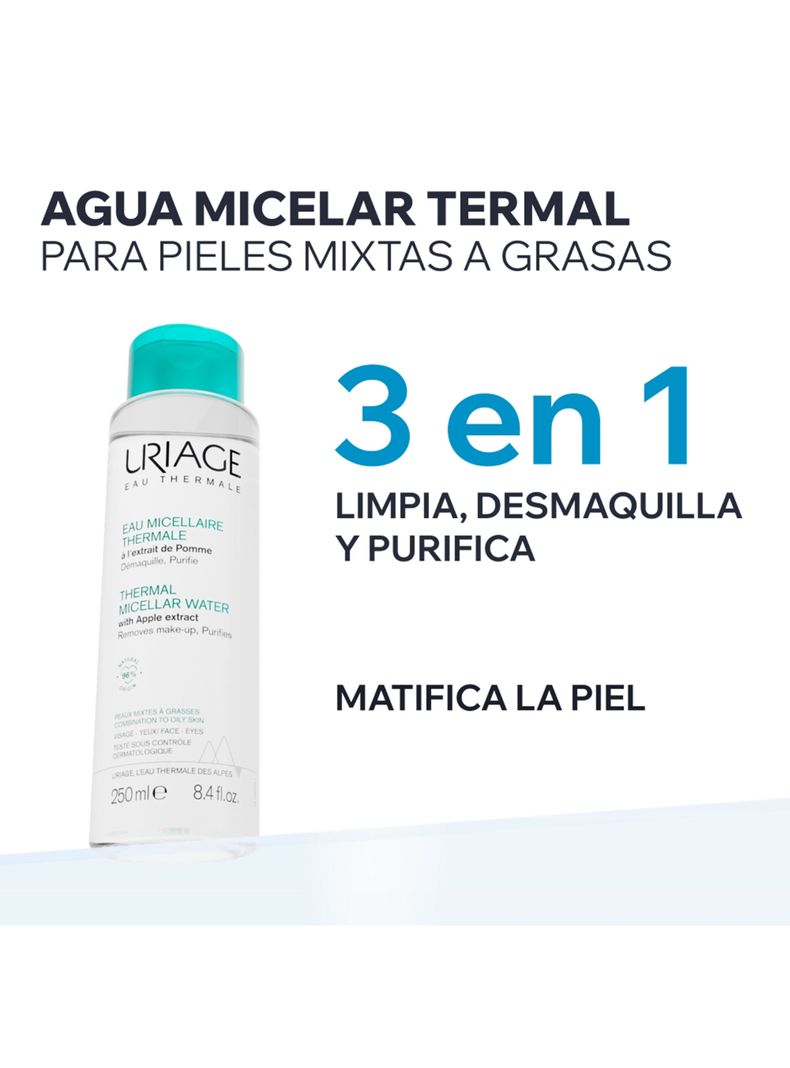 Agua Micelar Termal Piel Mixta a Grasa 250 ml