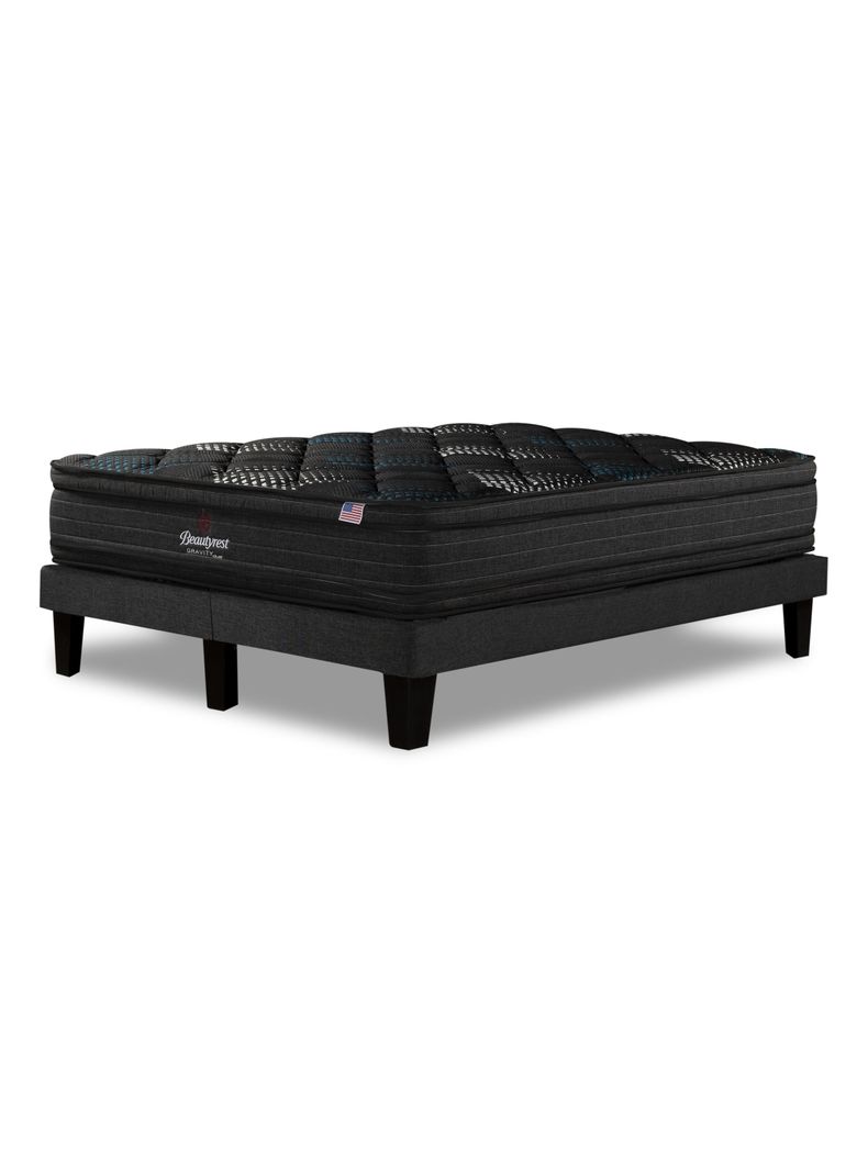 Cama Europea King Gravity Dual Tignes Plata