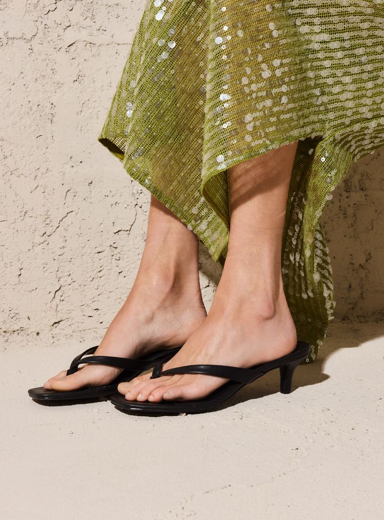 Sandalia Taco Kitten Colaboración María Pombo Mujer