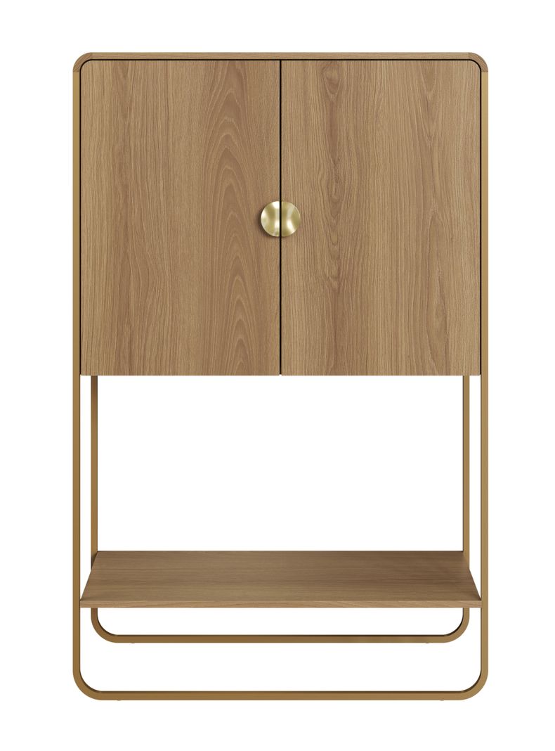 Bar 2 Puertas 90 cm