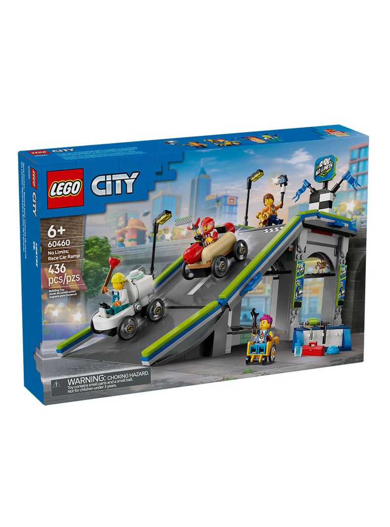 Lego Rampa de Aceleración para Autos de Carreras