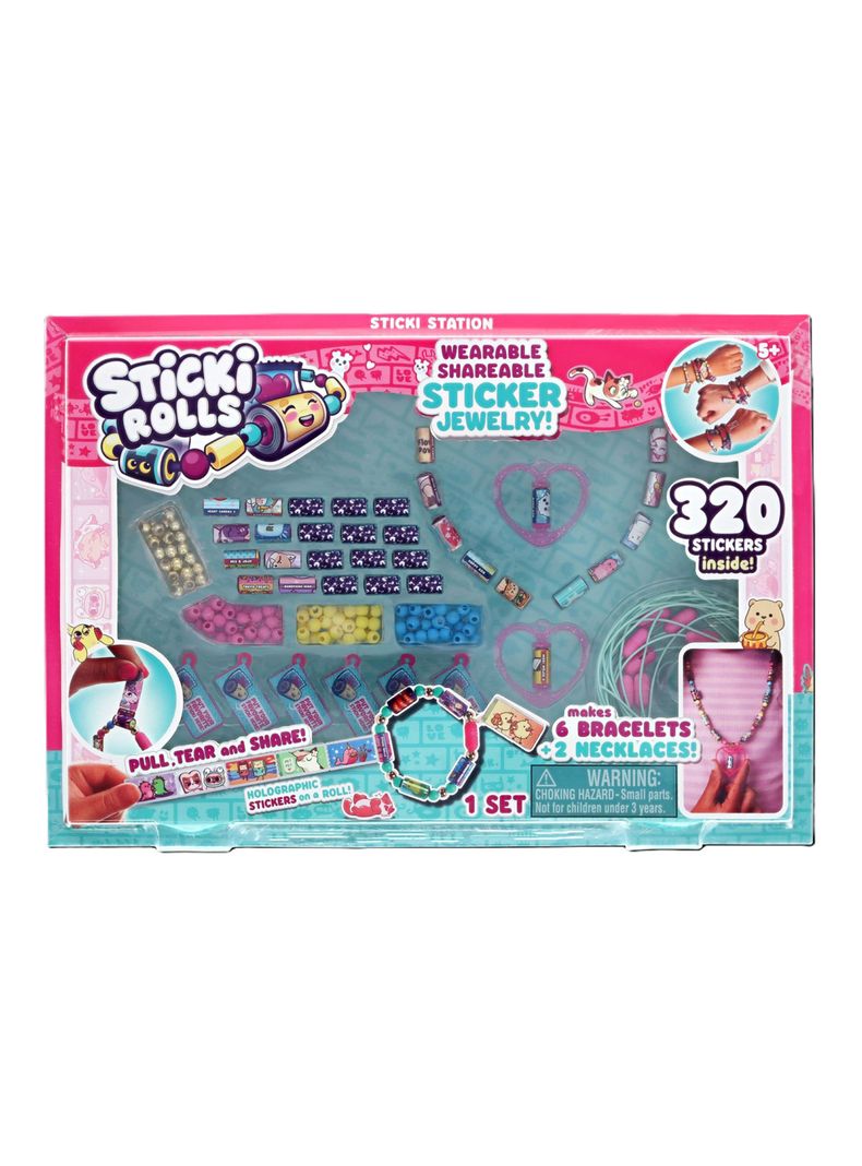 Set de Manualidades Joyeria Sticki Rolls Estacion Sticki