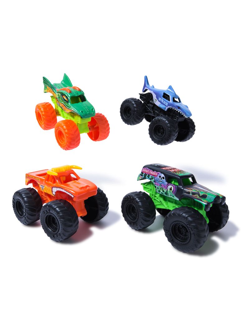Set 4 Autos 1:72 Monster Jam