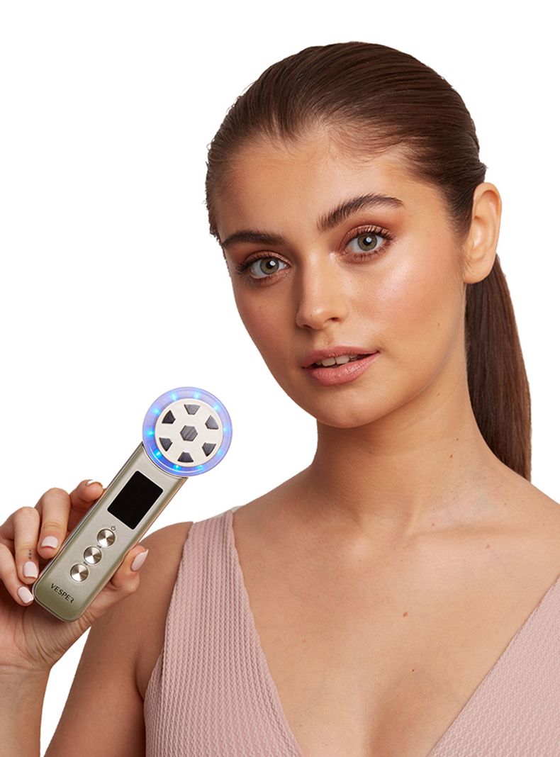 Rejuvenecedor Facial 5.5W Plus Dorado-2