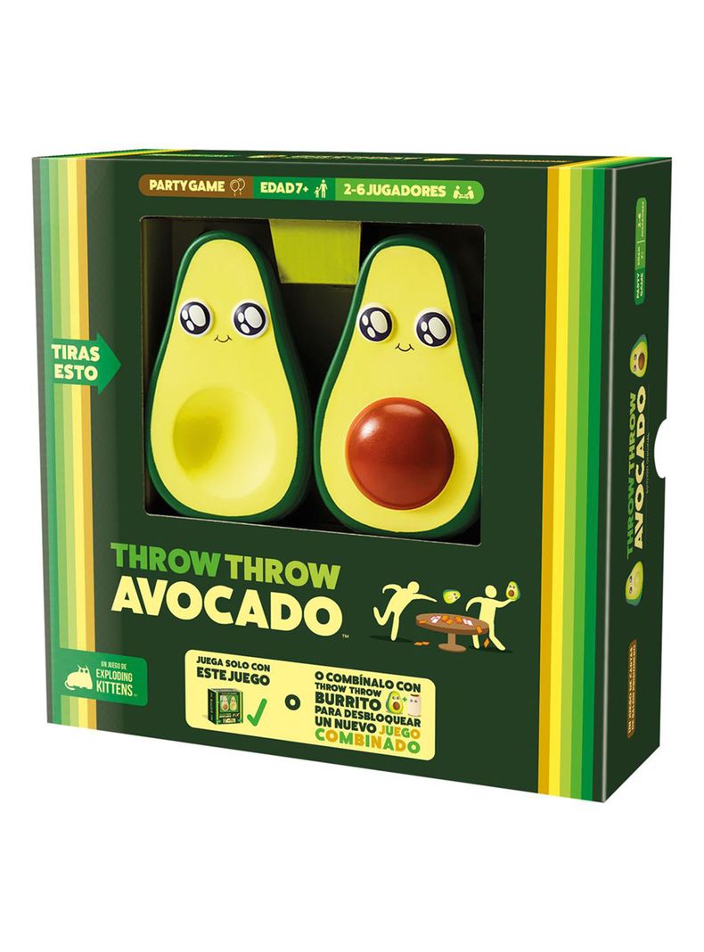 Juego de Mesa Throw Throw Avocado