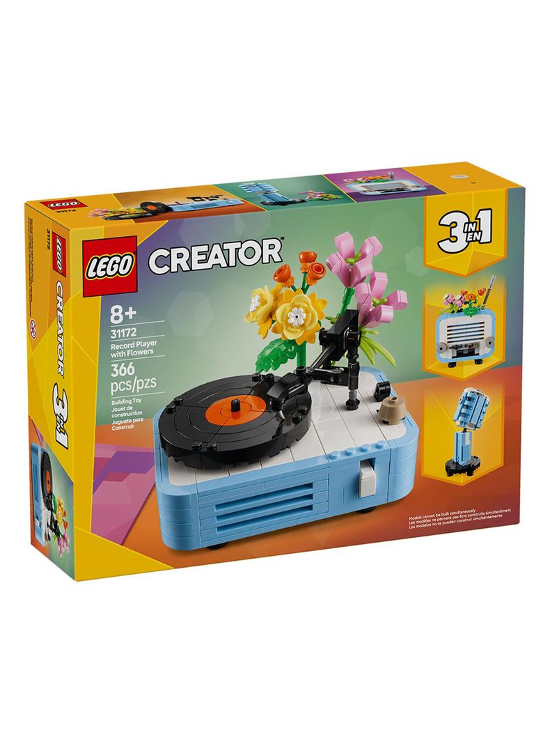 Lego Tocadiscos Ccn Flores Lego | Paris.cl