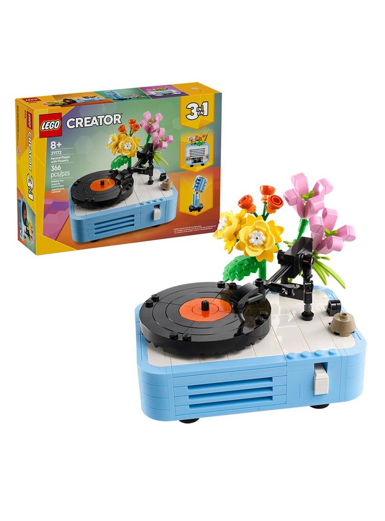 Lego Tocadiscos Ccn Flores Lego | Paris.cl