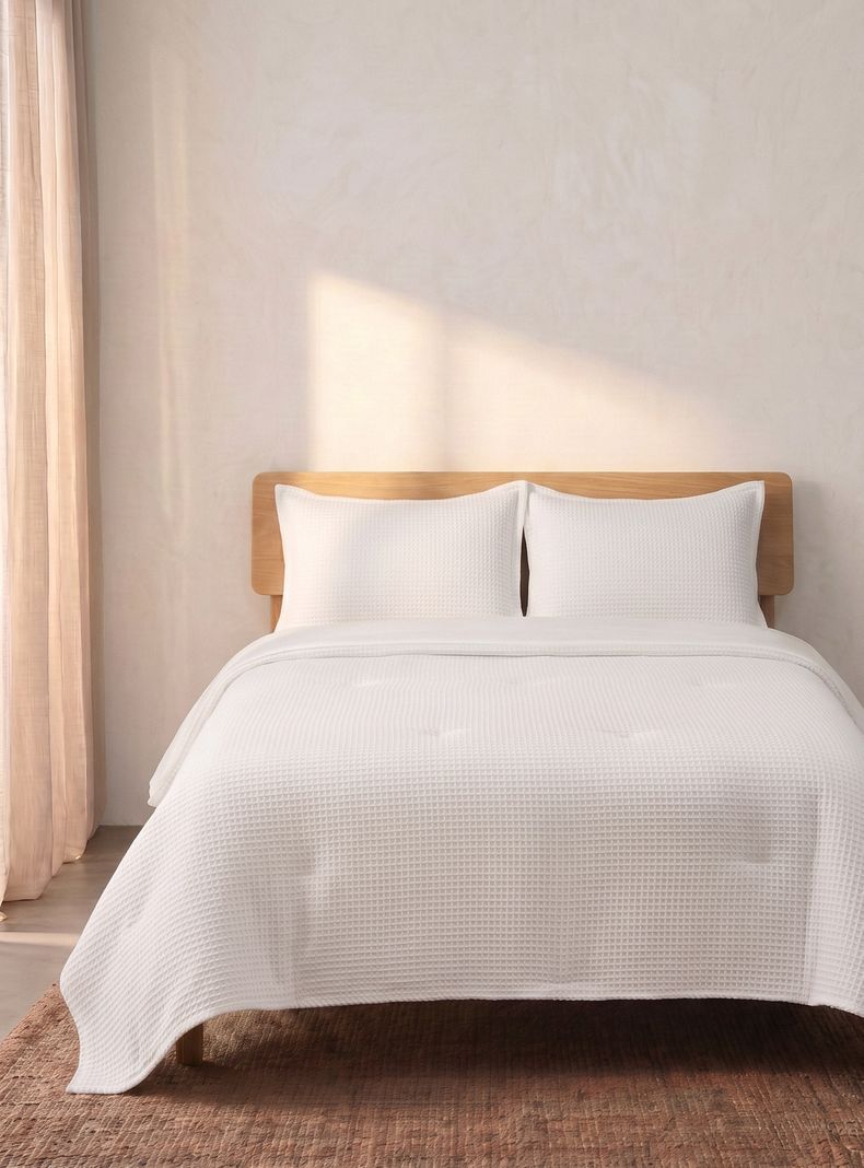 Quilt Waffle Super King