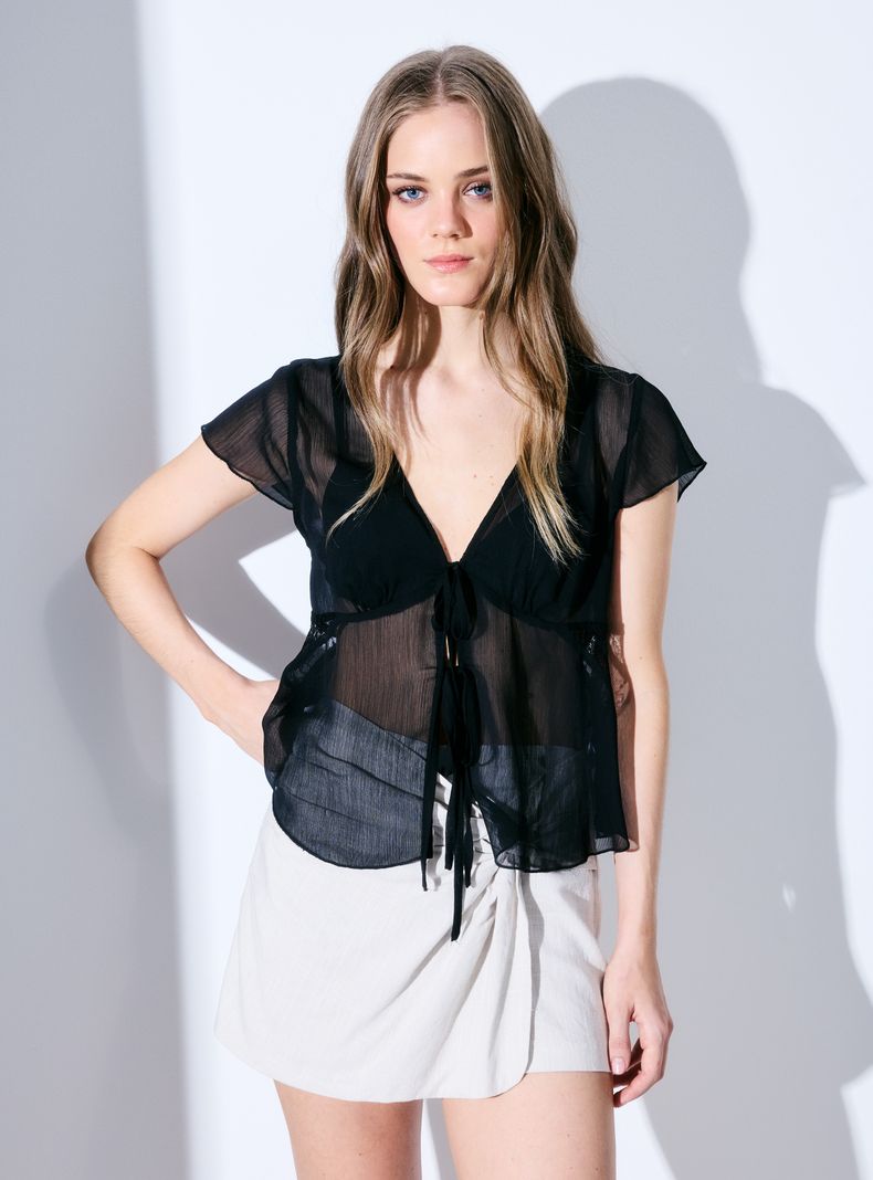 Polera Transparente