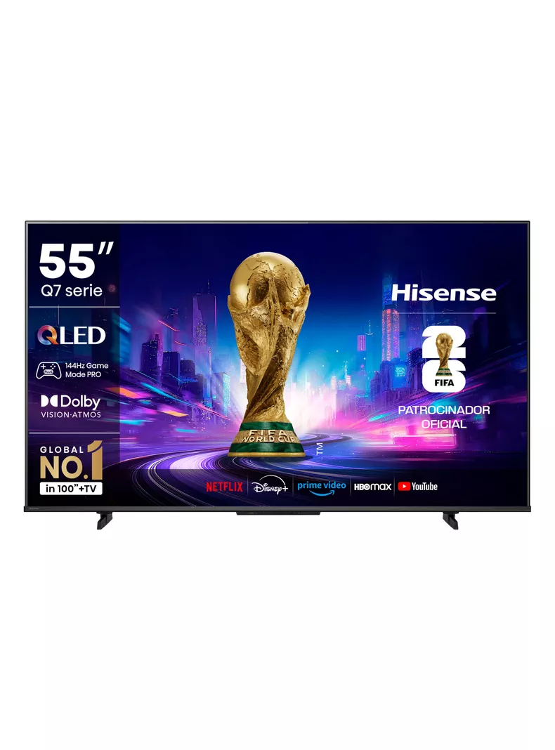 Hisense QLED Smart TV 55'' 4K UHD 55Q7QG