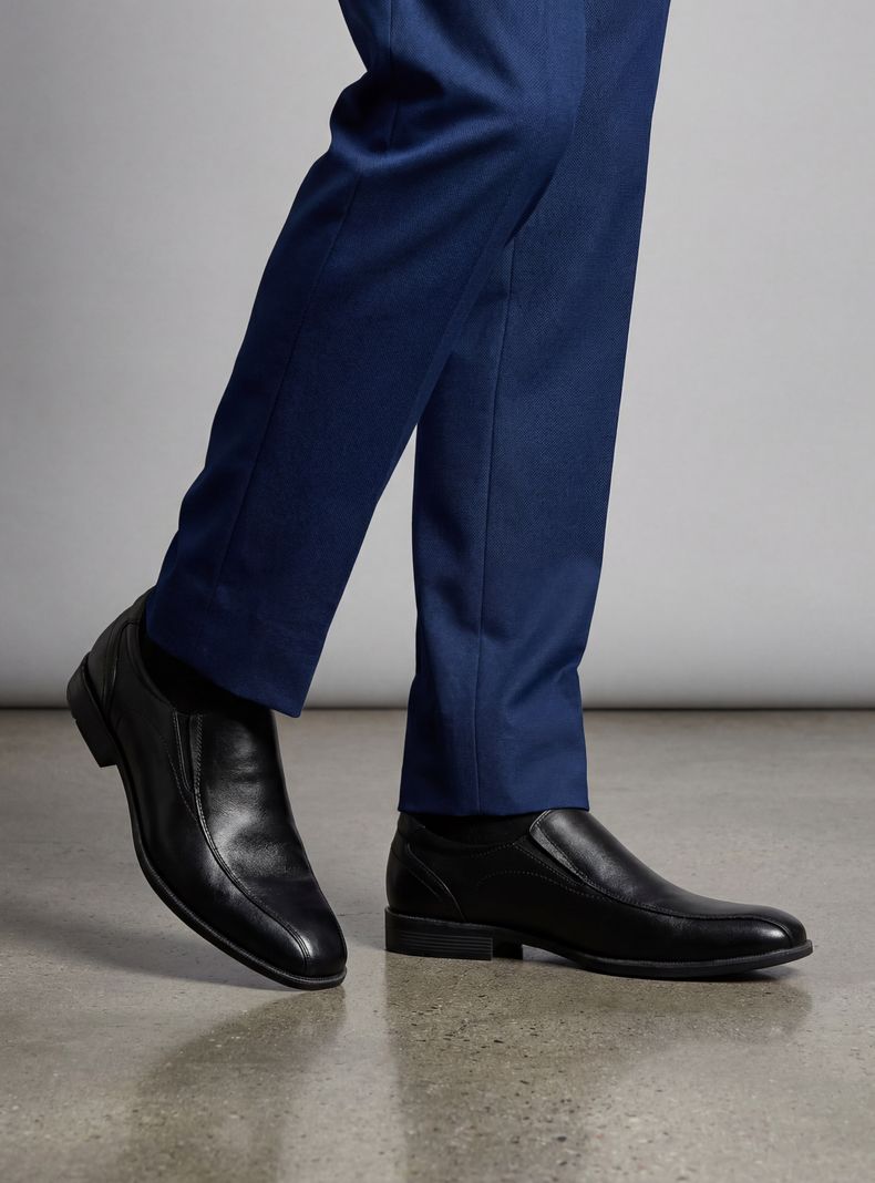 ALANIZ ZAPATO FORMAL CUERO SLIP ON HOMBRE