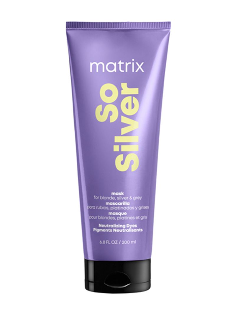 Mascara Matizadora Violeta Cabello Rubio y Gris con Color So Silver 200 ml