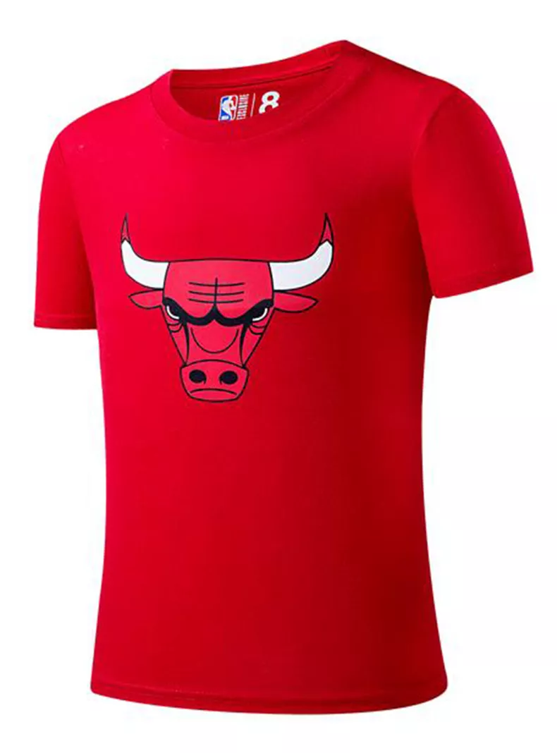 Polera Basic Primary Logo Chicago Bulls Niño