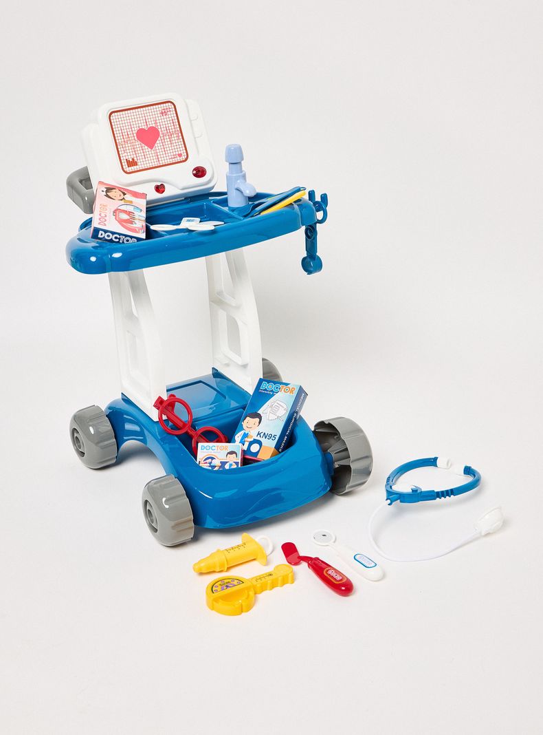 Set Juguete Doctor + Accesorios Azul
