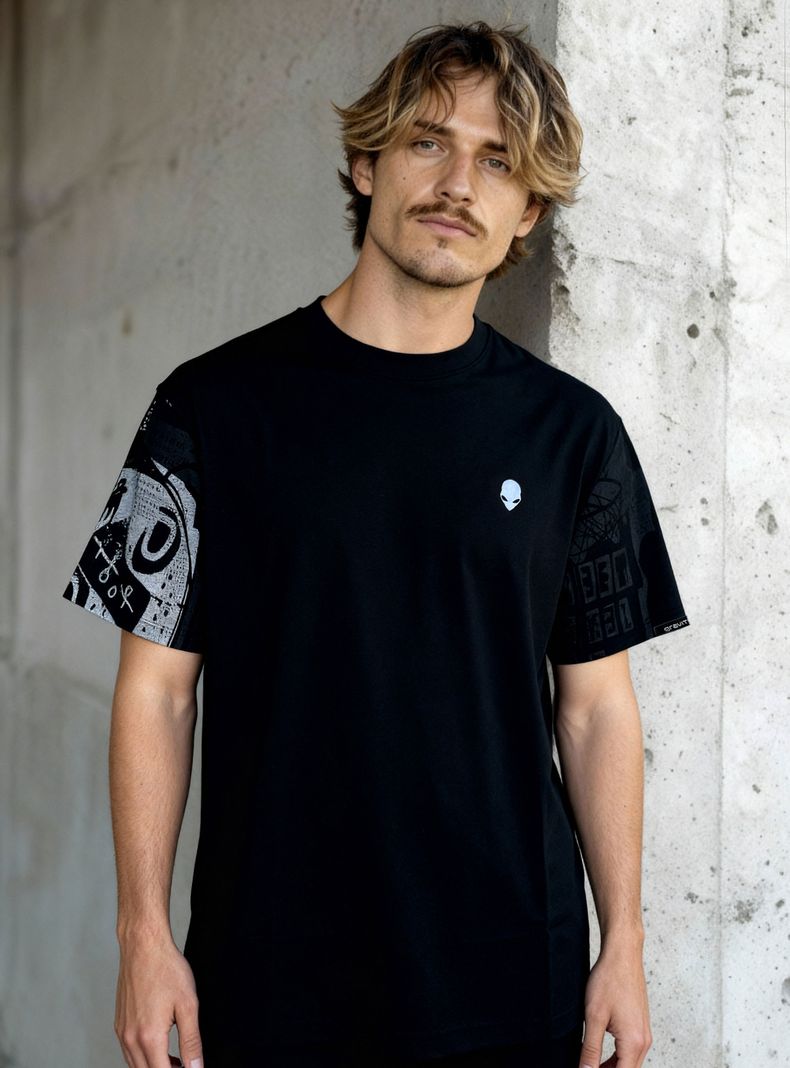 Polera Regular Urban Full Print