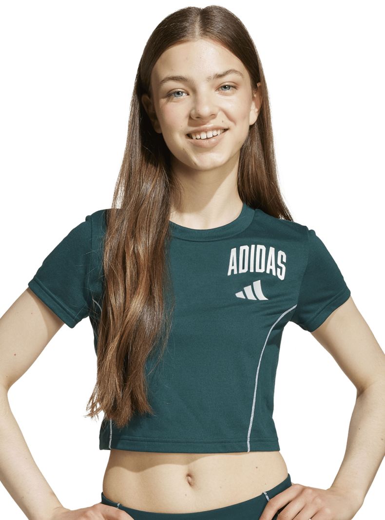 Polera Essentials Cropped Niña