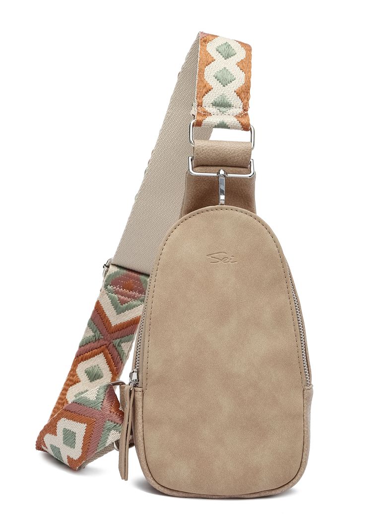 Borsa Beauty Mare Da Toilette Cambrass, Beige, Dimensioni 6x28x20 Cm, Con Chiusura Zip, Pratica Per Viaggi E Maternità, Made In Spain - 5