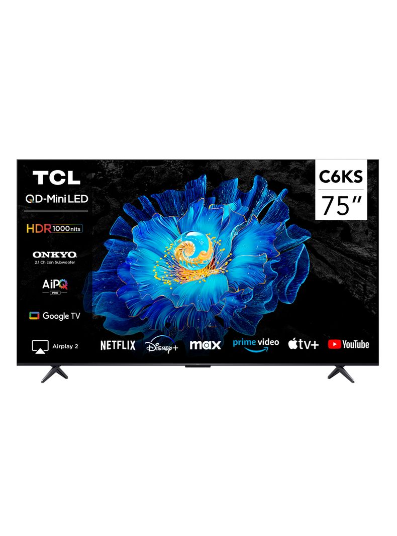 Mini LED Smart TV 75' UHD 4K C6KS TCL | Paris.cl