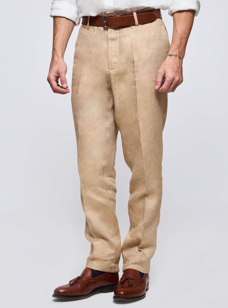 Pantalón Lino Modelo Danddy Regular