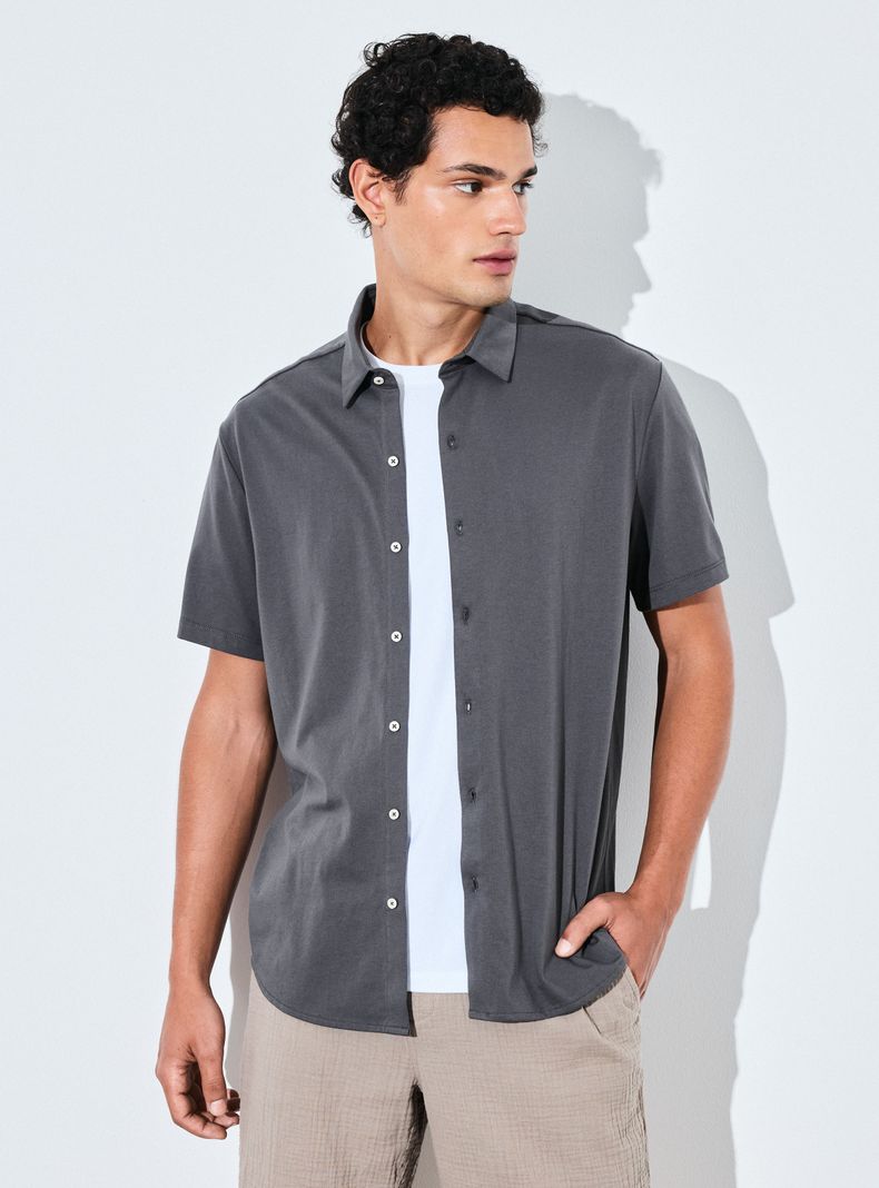 ALANIZ CAMISA MANGA CORTA ALGODÓN JERSEY