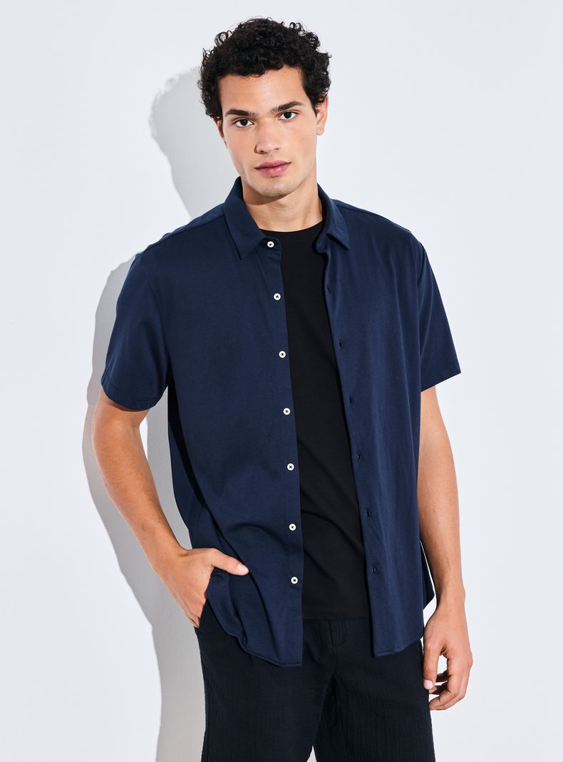 ALANIZ CAMISA MANGA CORTA ALGODÓN JERSEY