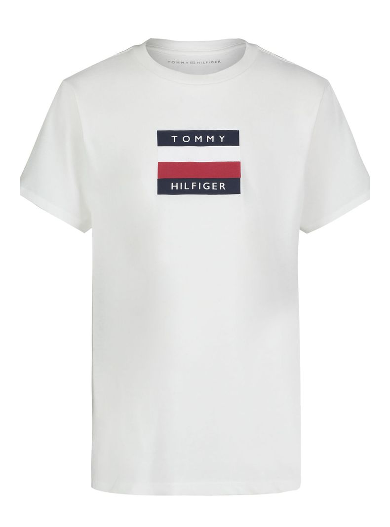 Polera Crew Neck Estampado de Algodón