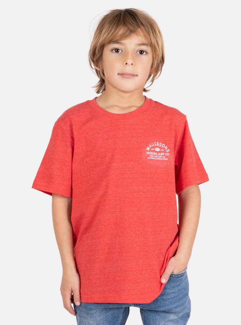 Polera Estampado Espalda Red
