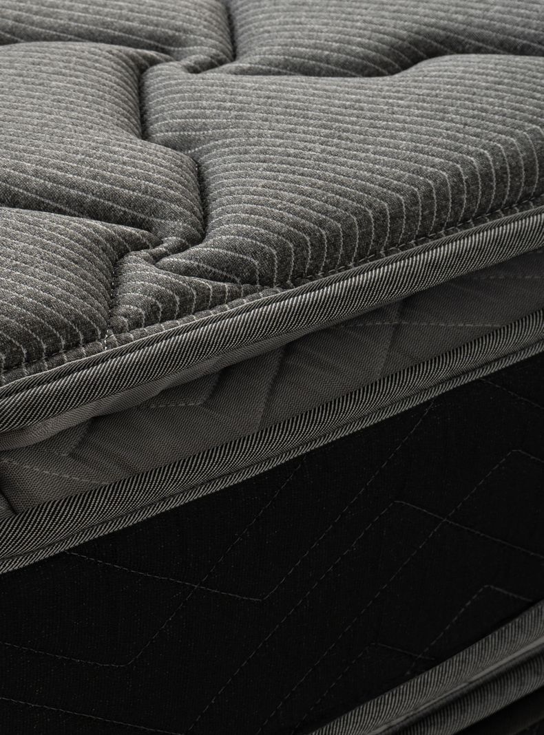 Cama Europea Terapeutic 2 Plazas Base Dividida + Textil-1