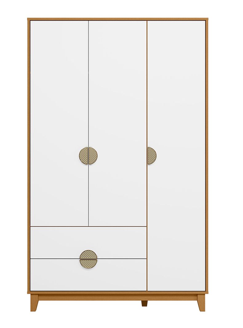 Clóset Ipe 3 Puertas 2 Cajones