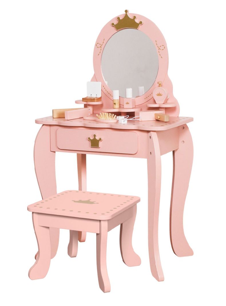 Tocador Rosado Lady Pink
