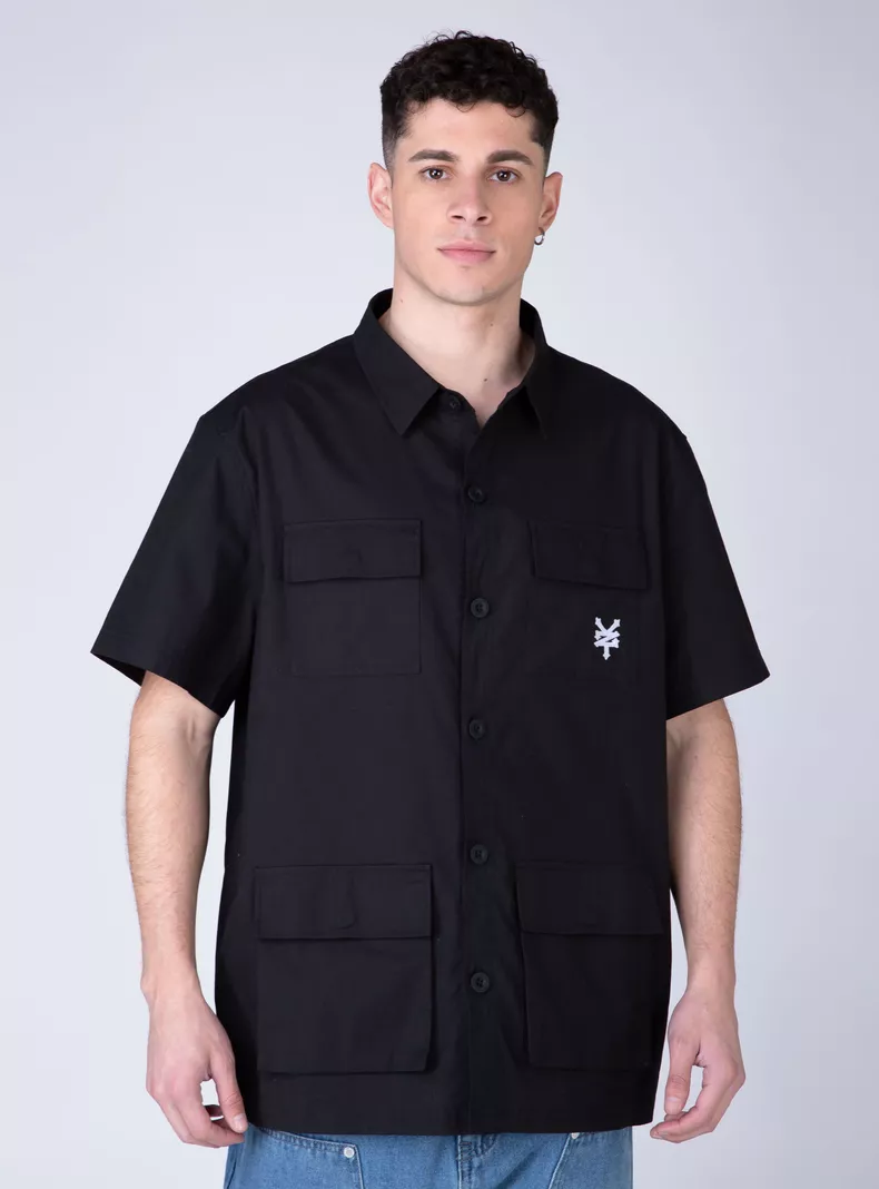 Camisa Manga Corta Cargo Ideal