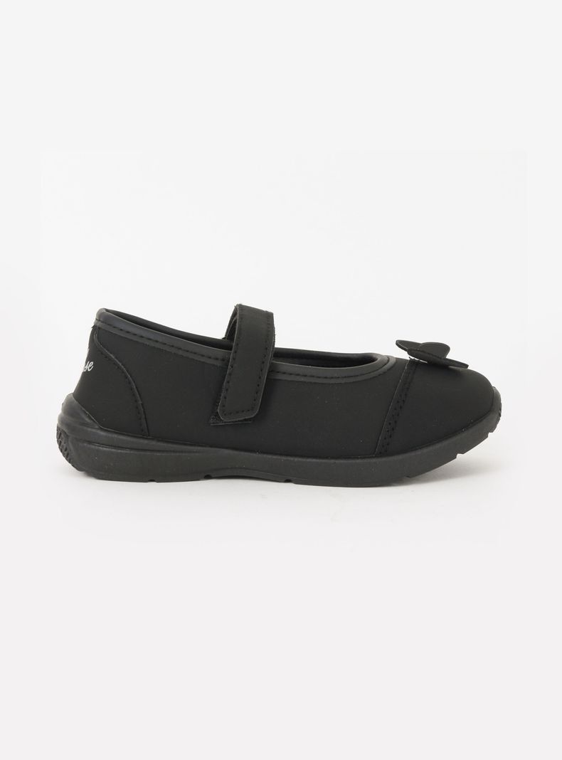 Zapatilla Escolar Niña Minnie Plateado