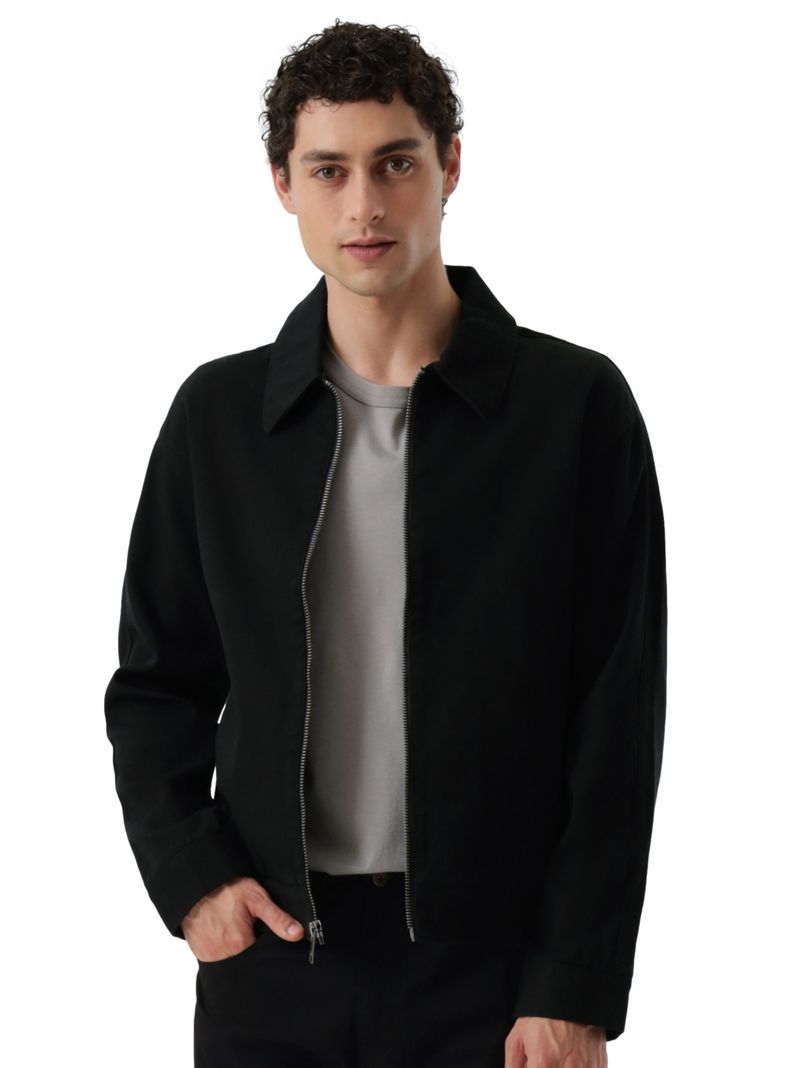 Chaqueta Collar Algodón