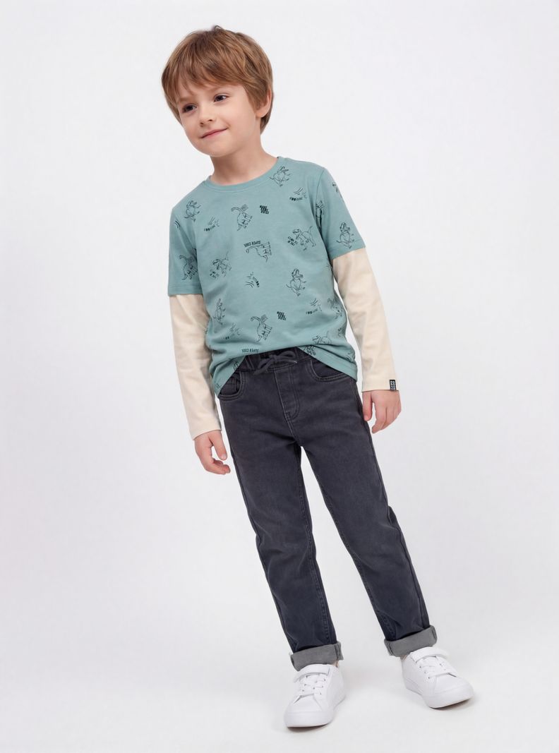 TRIBU JEANS KNIT DENIM NIÑO