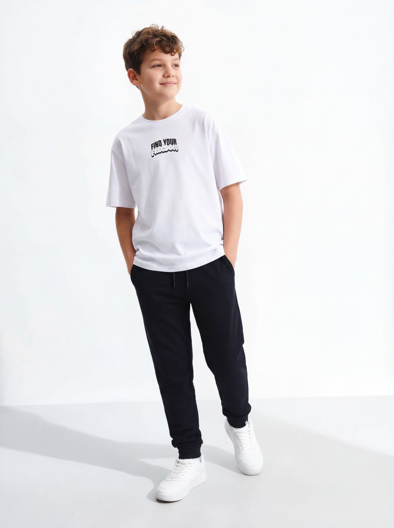 Pantalón de Buzo Básico Estilo Jogger