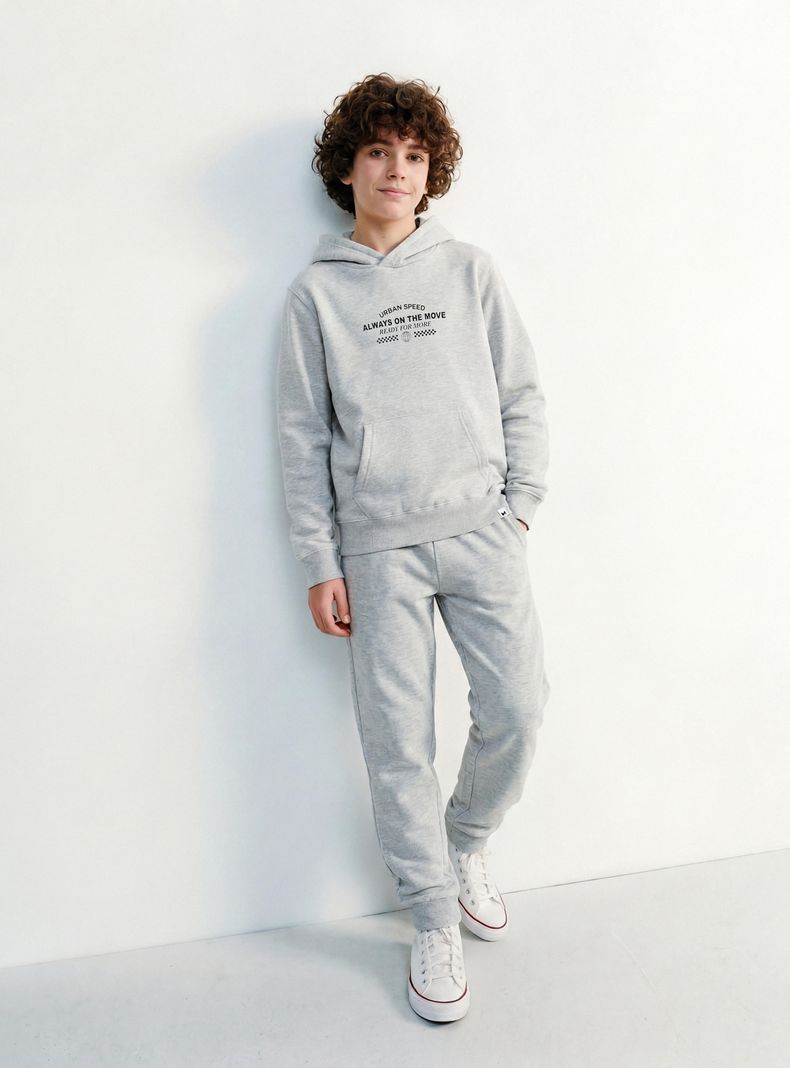 MELT PANTALÓN DE BUZO BÁSICO ESTILO JOGGER