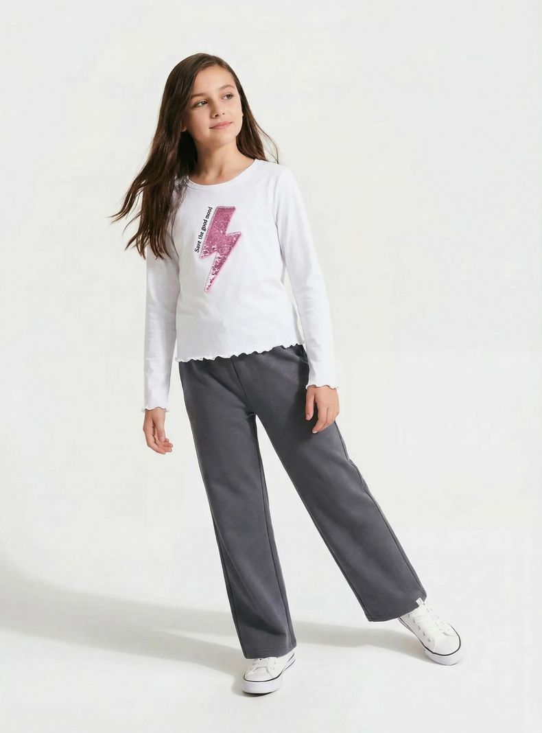 Pantalón de Buzo Unicolor Básico